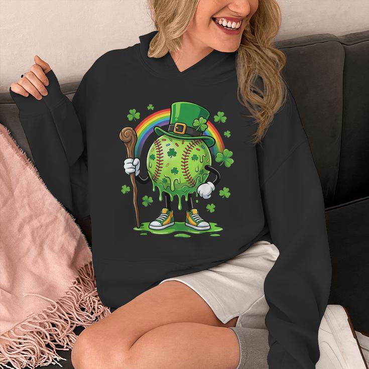 St Patricks Day Baseball Leprechaun Rainbow Green Baseball Unisex Hoodie St Patricks Day Baseball Leprechaun Rainbow Green Baseball Unisex Hoodie