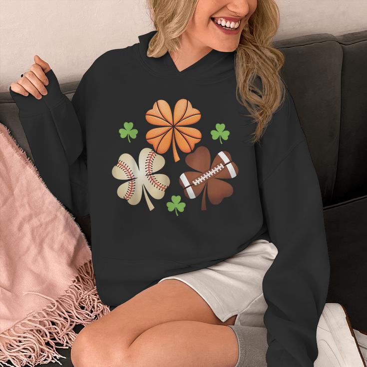 St Patricks Day Shamrock Basketball Baseball Irish Boys Men Unisex Hoodie St Patricks Day Shamrock Basketball Baseball Irish Boys Men Unisex Hoodie