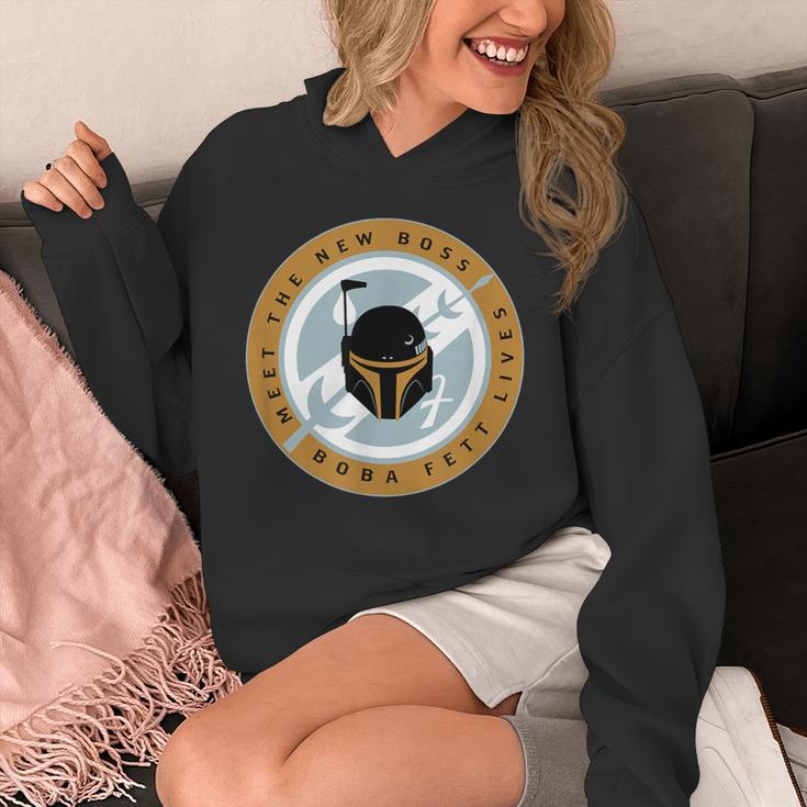 Star Wars The Book Of Boba Fett Meet The New Boss Logo Unisex Hoodie