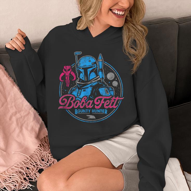 Star Wars The Book Of Boba Fett Neon Logo Unisex Hoodie
