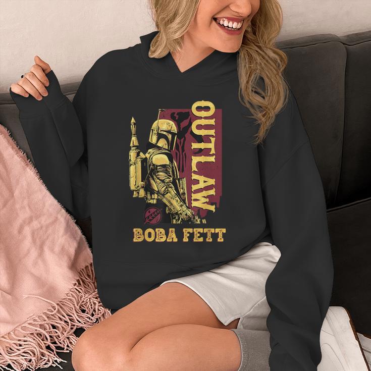 Star Wars The Book Of Boba Fett Outlaw Color Pop Unisex Hoodie Star Wars The Book Of Boba Fett Outlaw Color Pop Unisex Hoodie