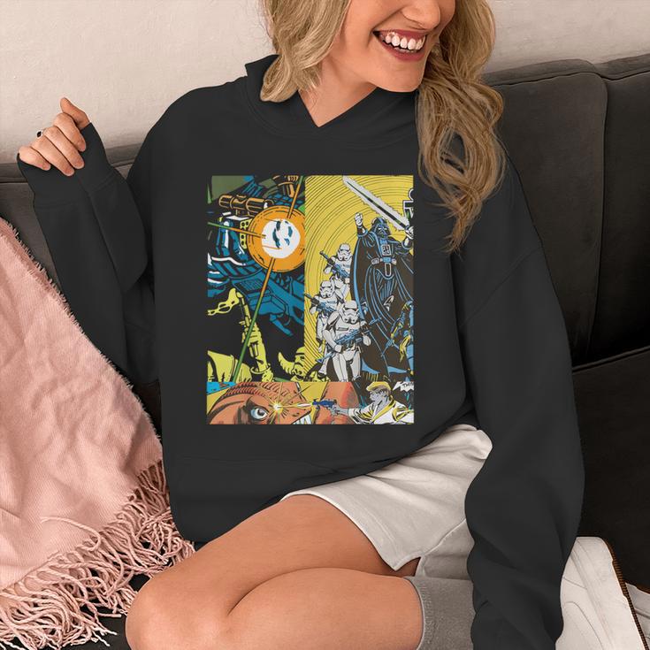 Star Wars Comic Books Battles Darth Vader And Stormtroopers Unisex Hoodie Star Wars Comic Books Battles Darth Vader And Stormtroopers Unisex Hoodie