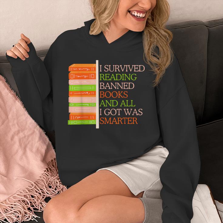 I Survived Reading Banned Books Librarians Book Enthusiasts Unisex Hoodie I Survived Reading Banned Books Librarians Book Enthusiasts Unisex Hoodie