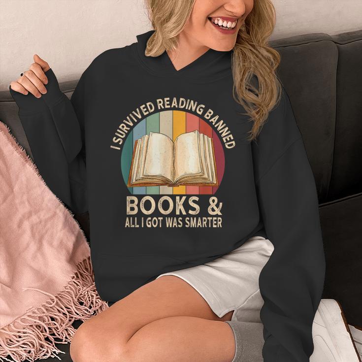 I Survived Reading Banned Books And All I Got Was Smarter Unisex Hoodie I Survived Reading Banned Books And All I Got Was Smarter Unisex Hoodie
