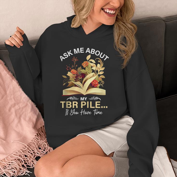 TBR Pile Bookworm Reading Books For a Book Lover Unisex Hoodie TBR Pile Bookworm Reading Books For a Book Lover Unisex Hoodie