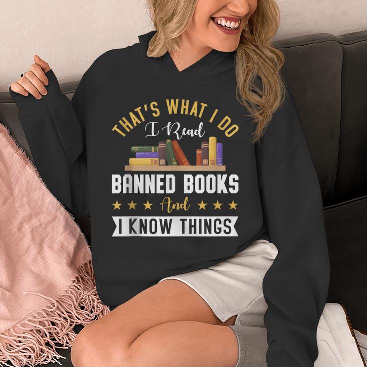 That's What I Do I Read Banned Books Book Nerd Lover Unisex Hoodie
