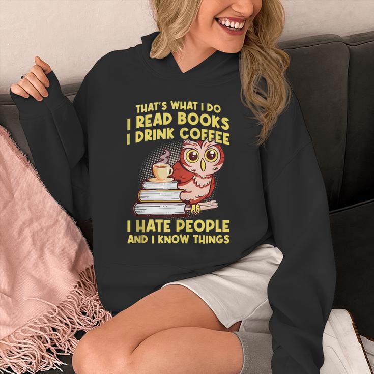 Thats What I Do I Read Books I Drink Coffee Lovers Unisex Hoodie Thats What I Do I Read Books I Drink Coffee Lovers Unisex Hoodie