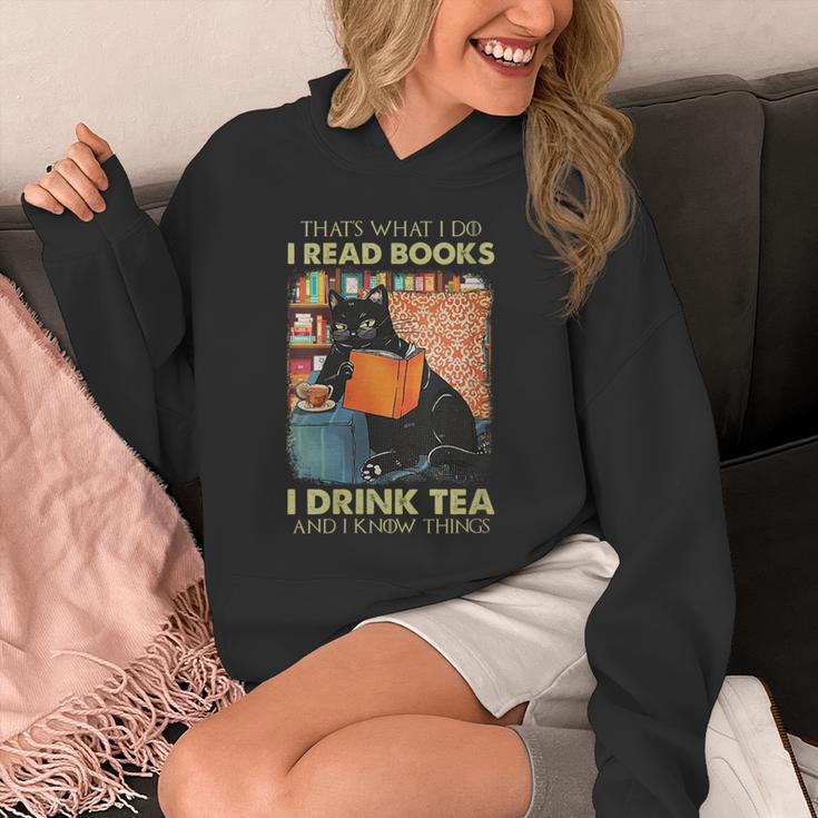 That's What i Do i Read Books i Drink Tea And i Know Things Unisex Hoodie That's What i Do i Read Books i Drink Tea And i Know Things Unisex Hoodie