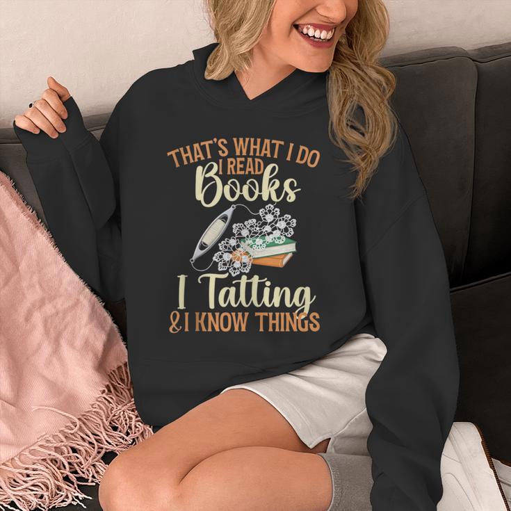 That's What I Do Read Books Handcrafting Lacemaking Tatting Unisex Hoodie