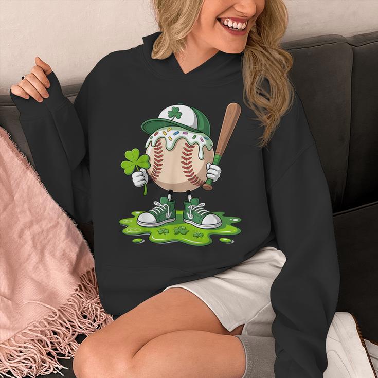 Toddler Baseball Drip Ice Cream Boys Kids St Patricks Day Unisex Hoodie Toddler Baseball Drip Ice Cream Boys Kids St Patricks Day Unisex Hoodie