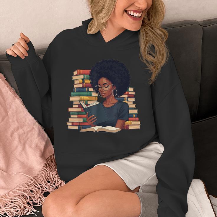History Month Afro Women Girls Book Lover Librarian Unisex Hoodie History Month Afro Women Girls Book Lover Librarian Unisex Hoodie
