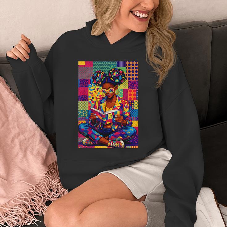 History Month Educated Black Women Girls Reading Book Unisex Hoodie History Month Educated Black Women Girls Reading Book Unisex Hoodie