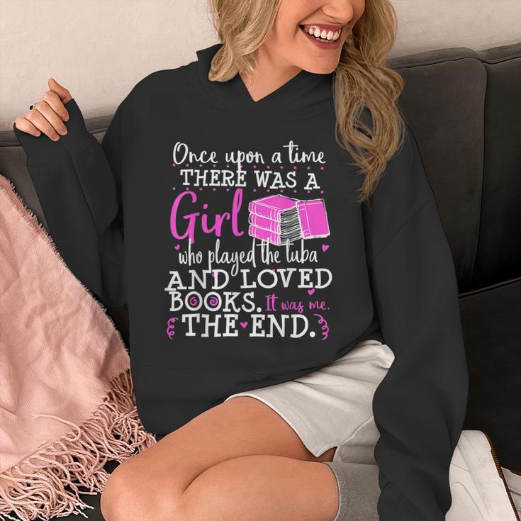 Tuba Player Book Lover Nerd Marching Band Reader Geek Unisex Hoodie