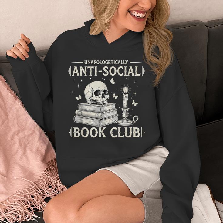 Unapologetically Anti-Social Book Club Introvert Reader Unisex Hoodie
