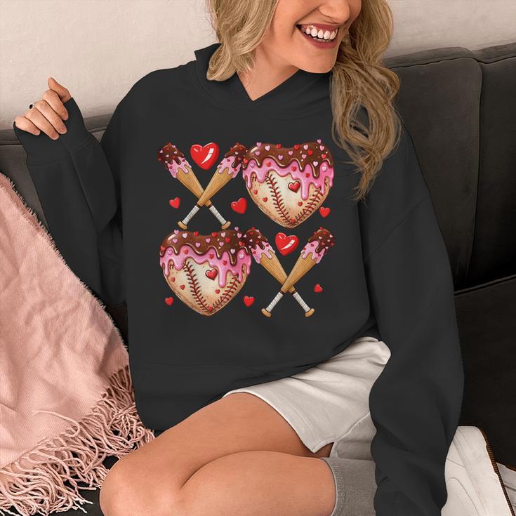 Valentines Day Drip Heart Baseball XOXO Boys Kids Men Sport Unisex Hoodie Valentines Day Drip Heart Baseball XOXO Boys Kids Men Sport Unisex Hoodie
