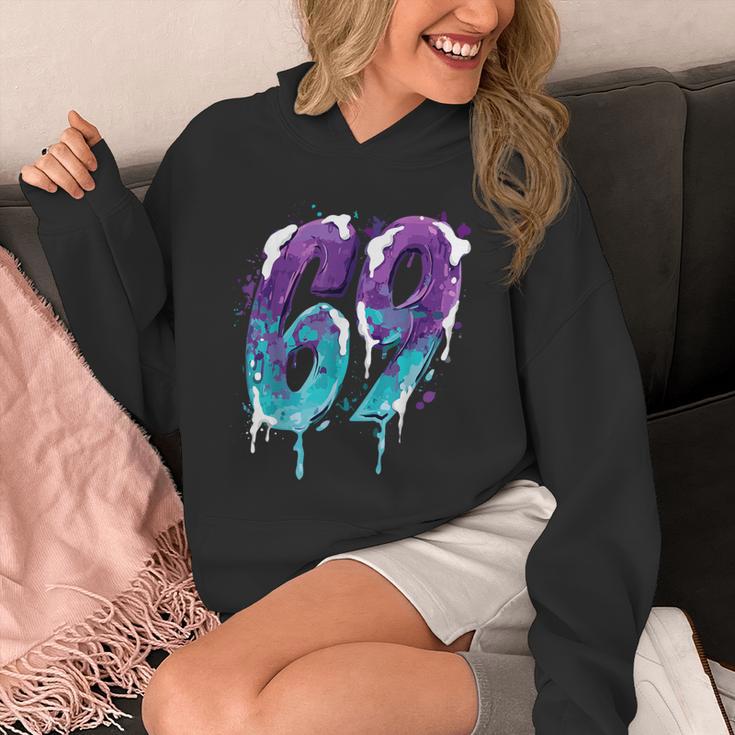 Vintage Baseball 69 Number Unisex Hoodie