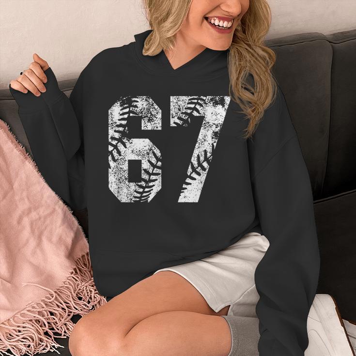 Vintage Baseball Number 67 Jersey Player Uniform Unisex Hoodie Vintage Baseball Number 67 Jersey Player Uniform Unisex Hoodie