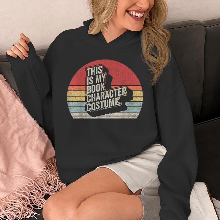 Vintage This Is My Book Character Costume Halloween Unisex Hoodie