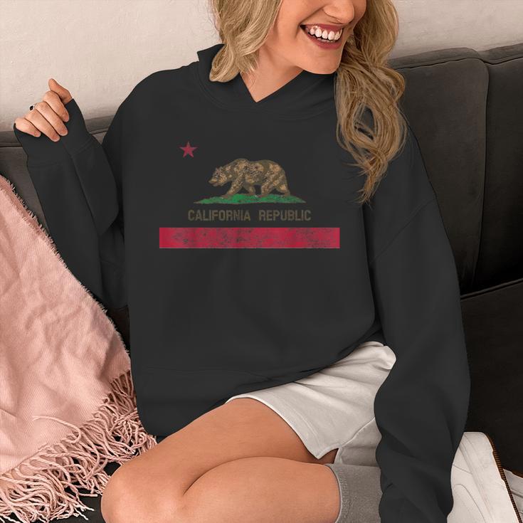 Vintage California Republic Flag ビンテージ・スタイルカリフォルニア共和国旗 パーカー