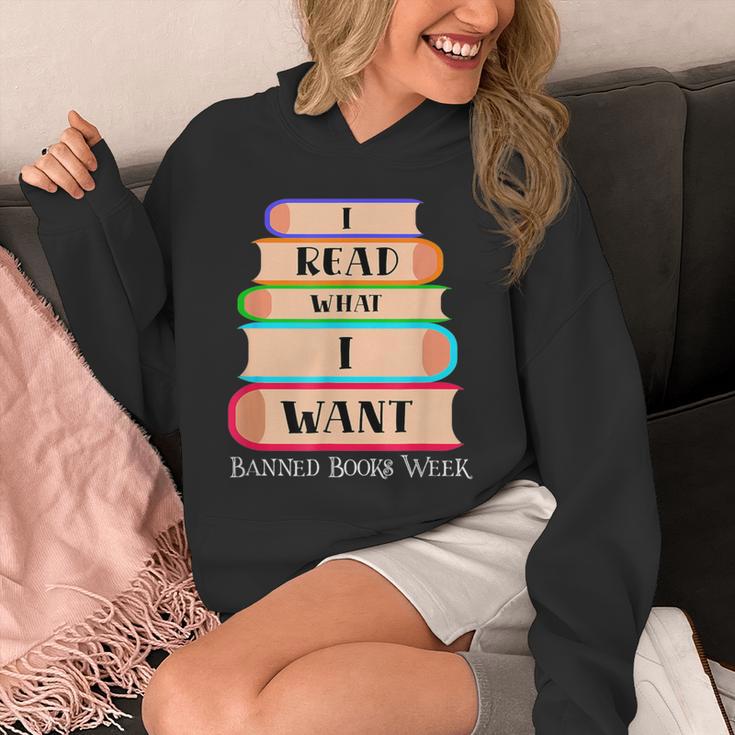Vintage I Read What I Want Book Lovers Unisex Hoodie