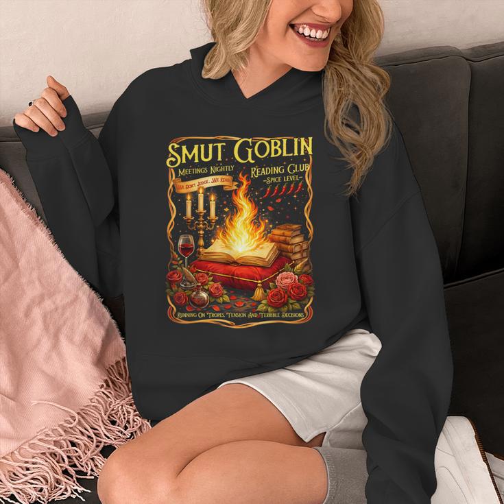 Vintage Smut Goblin Dark Romance Bookish Book Lovers Unisex Hoodie Vintage Smut Goblin Dark Romance Bookish Book Lovers Unisex Hoodie