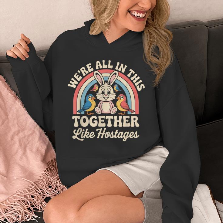 We're All In This Together Like Hostages パーカー