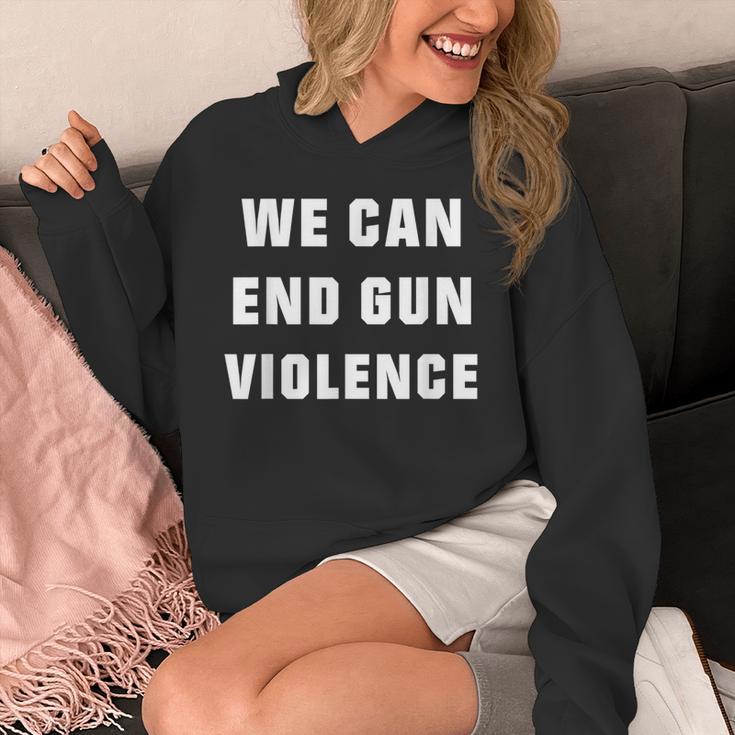 We Can End Guniolence アンチガンプロテストtシャツ 十分なシャツ パーカー