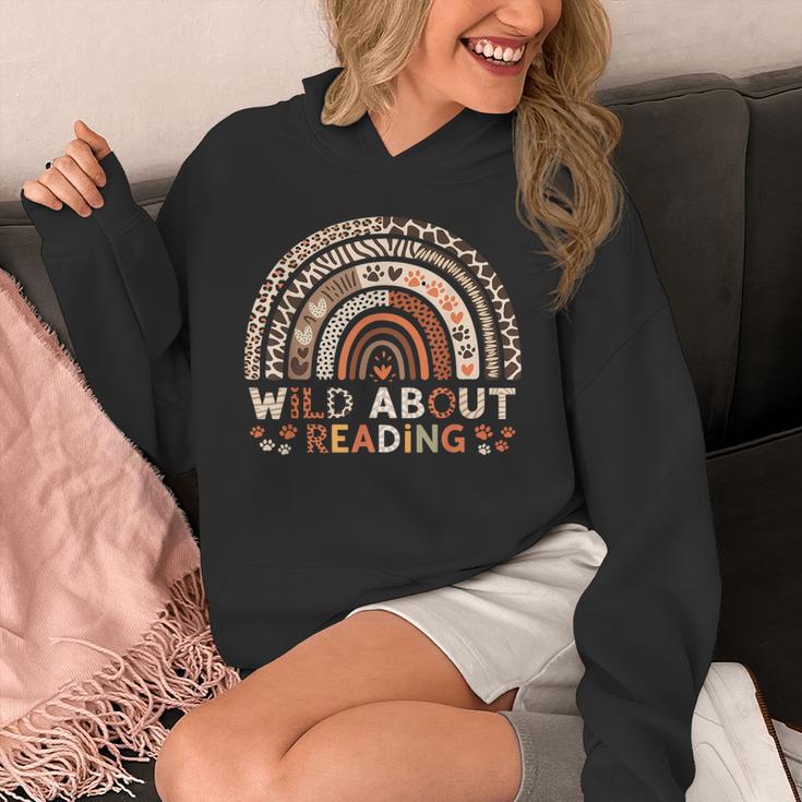 Wild About Reading Books Reader Lover Library Day Librarian Unisex Hoodie Wild About Reading Books Reader Lover Library Day Librarian Unisex Hoodie