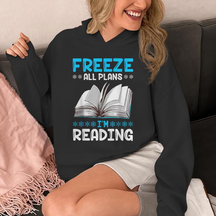 Winter Reading Book Bookworm Winter Unisex Hoodie