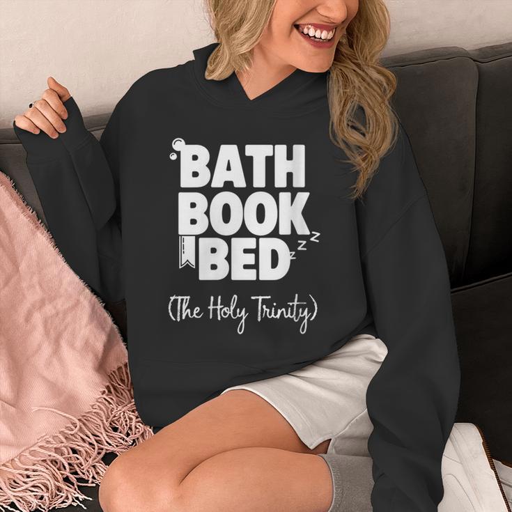 Women's Bath Book Bed Book Lover Self-Care For Women Unisex Hoodie