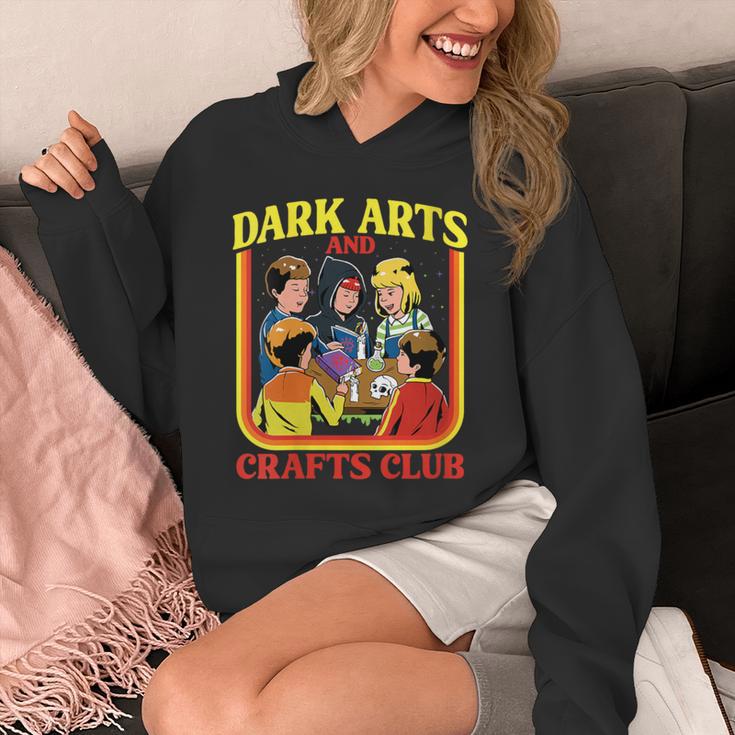 Women's Dark Arts And Crafts Club Retro Witchy Book Cover Unisex Hoodie Women's Dark Arts And Crafts Club Retro Witchy Book Cover Unisex Hoodie
