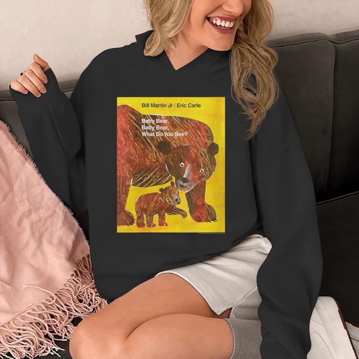 Women's Eric Carle Baby Bear Baby Bear What Do You See Book Cover Unisex Hoodie
