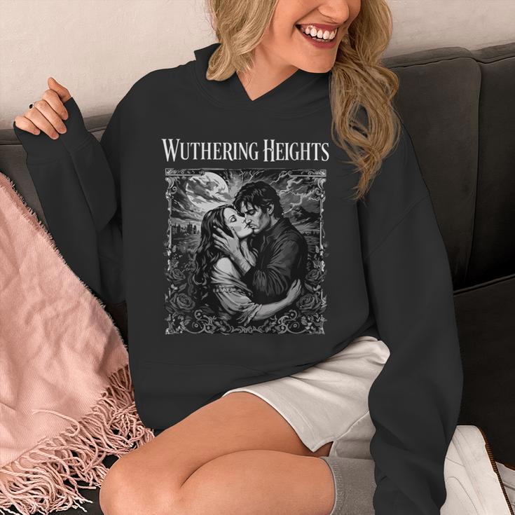 Women's Wuthering Heights Gothic Book Lover Classic Literature Unisex Hoodie Women's Wuthering Heights Gothic Book Lover Classic Literature Unisex Hoodie