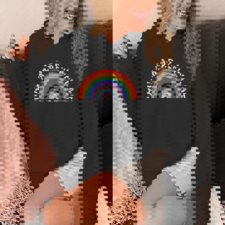 You Areafe With Me パーカー