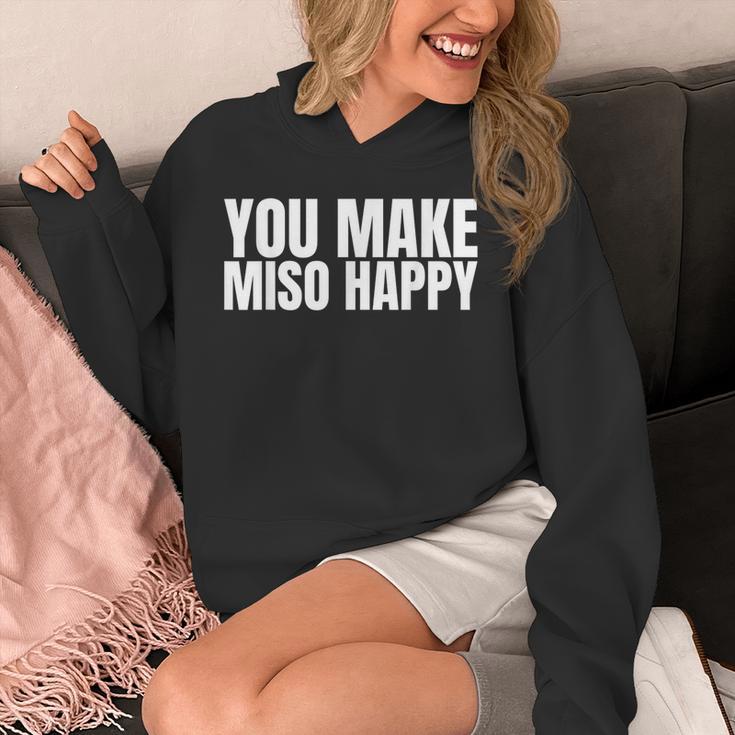 You Make Miso Happy Food Lover パーカー