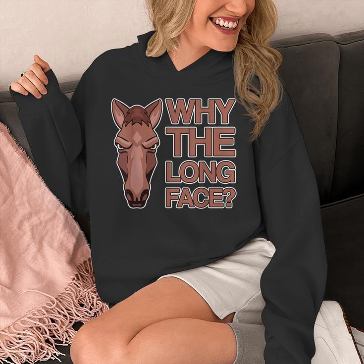 なぜ顔が長いのか Why The Long Face パーカー