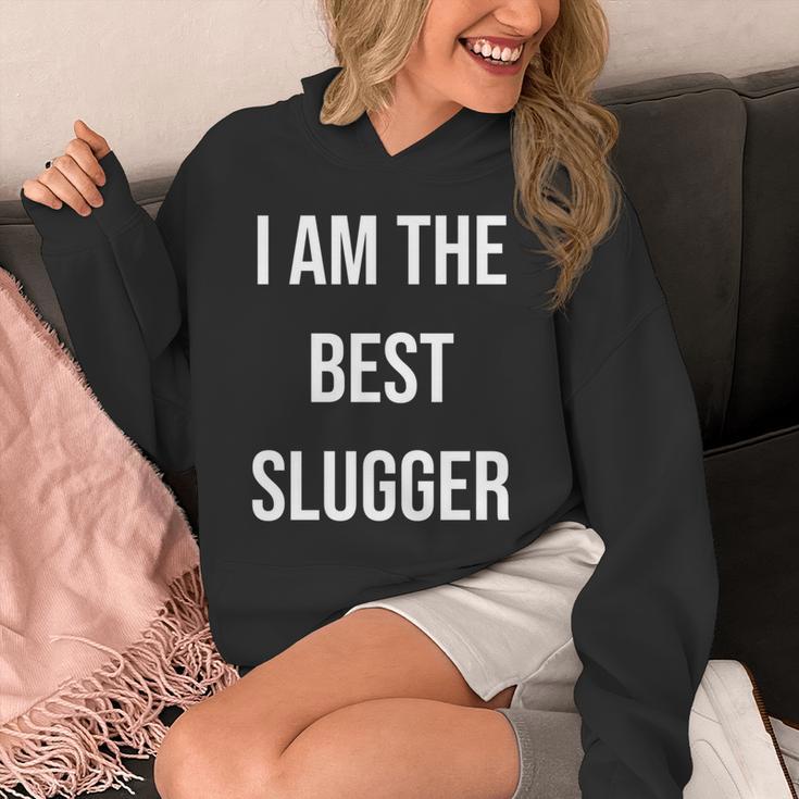 アイ・アム・ザ・ベスト・スラッガー 長袖tシャツ パーカー