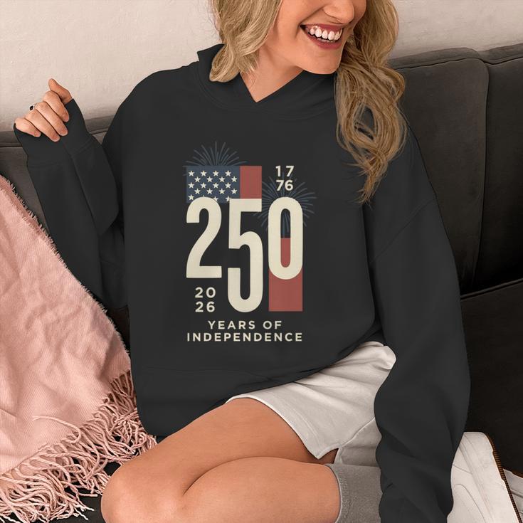 アメリカ250周年記念 愛国心が強い7月4日 250年 長袖tシャツ パーカー