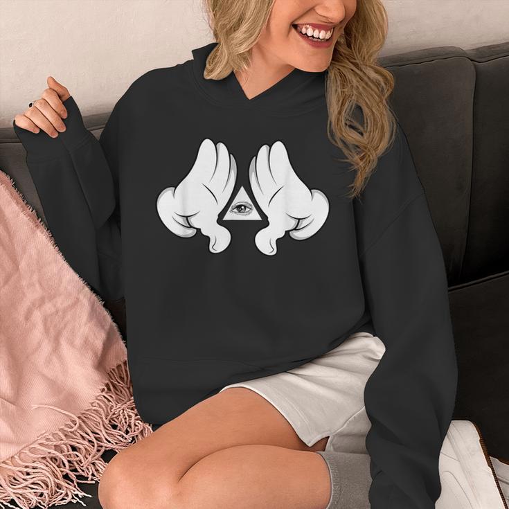 イルミナティ陰謀論 プロビデンスの目 おもしろtシャツ パーカー