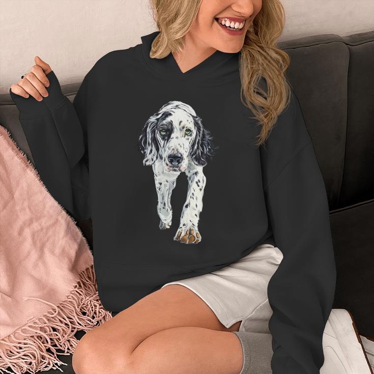 イングリッシュセッター 長袖tシャツ パーカー