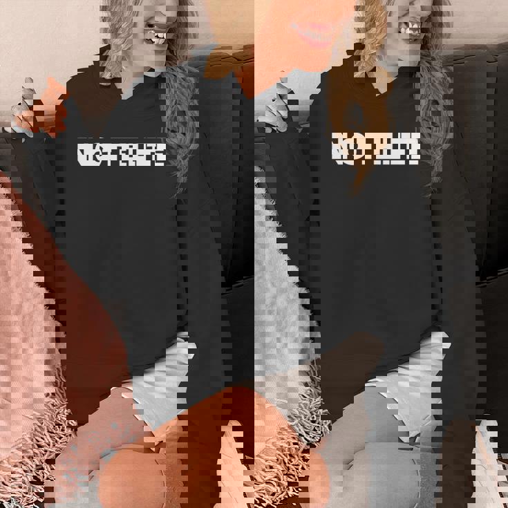 エリートではありません 長袖tシャツ パーカー