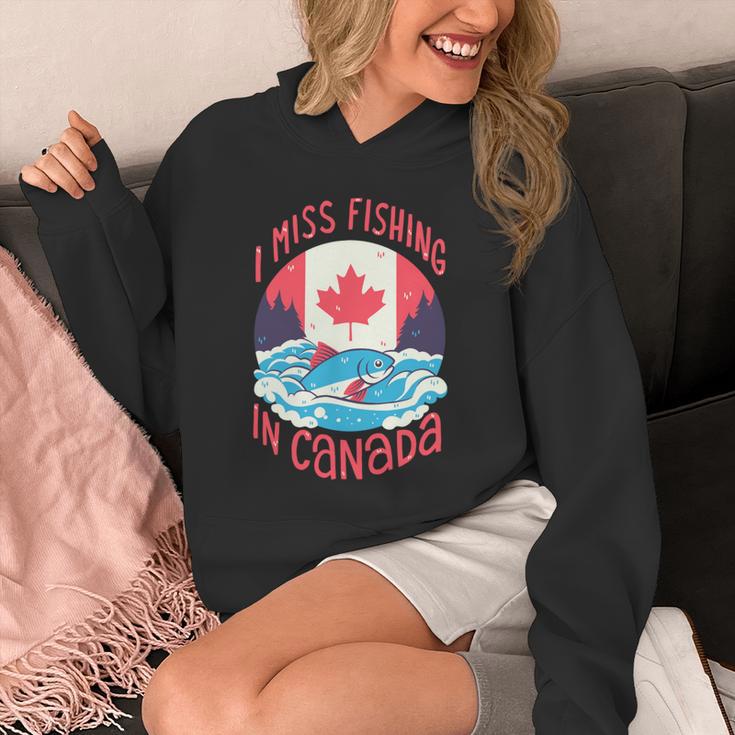 カナダでの釣り 長袖tシャツ パーカー