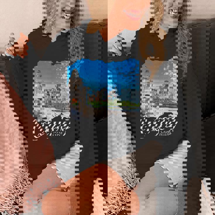 カナダのお土産カルガリー パーカー