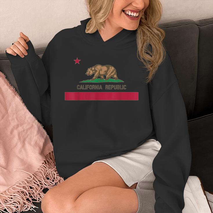 カリフォルニア州 'Bear Republic' 州旗 パーカー