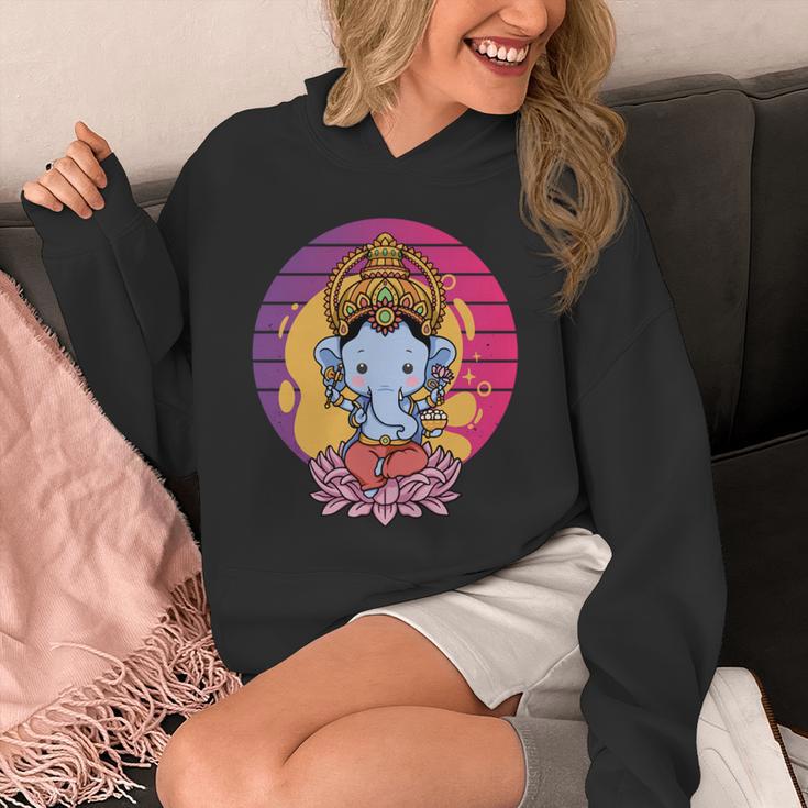 ガネーシャ 象 ヒンドゥー教の神 ガネーシャ 河合主 ガネーシャ 長袖tシャツ パーカー