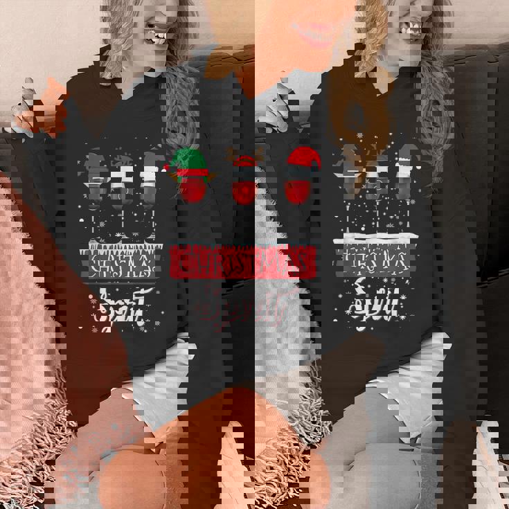 クリスマススピリット 赤ワイングラス サンタクロース エルフ トナカイ パーカー