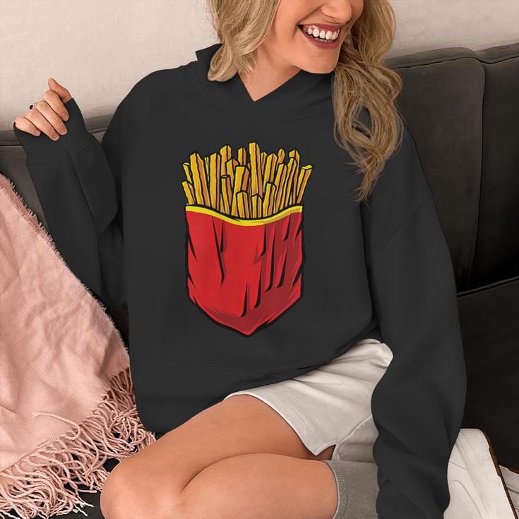 クールなフライドポテトポケットノベルティグラフィックtシャツ&クールデザイン パーカー