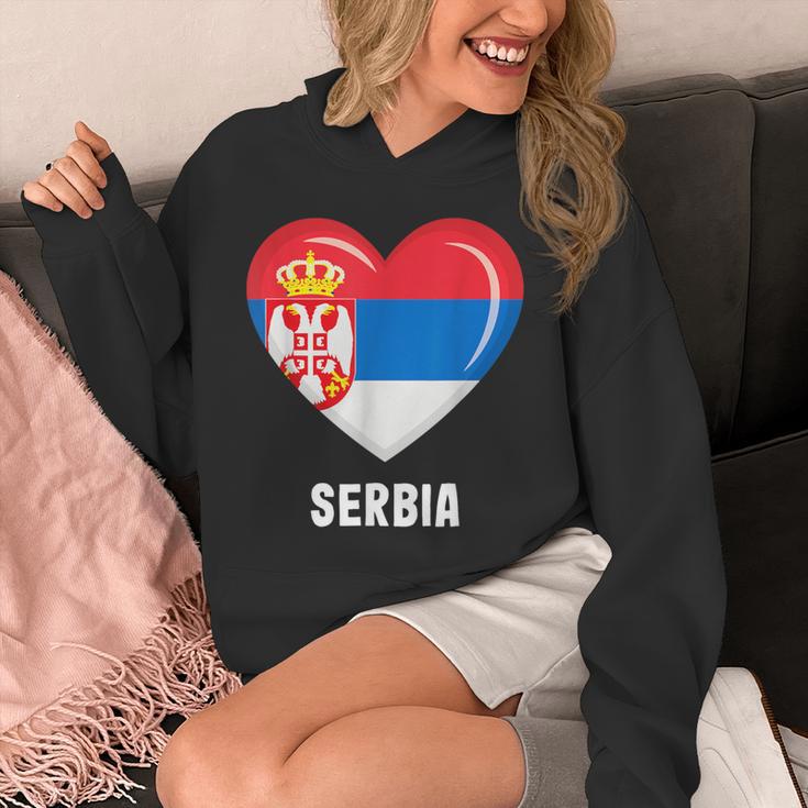 セルビア国旗シャツ パーカー