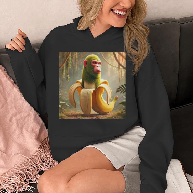 チンパンジーニ バナニーニ 長袖tシャツ パーカー