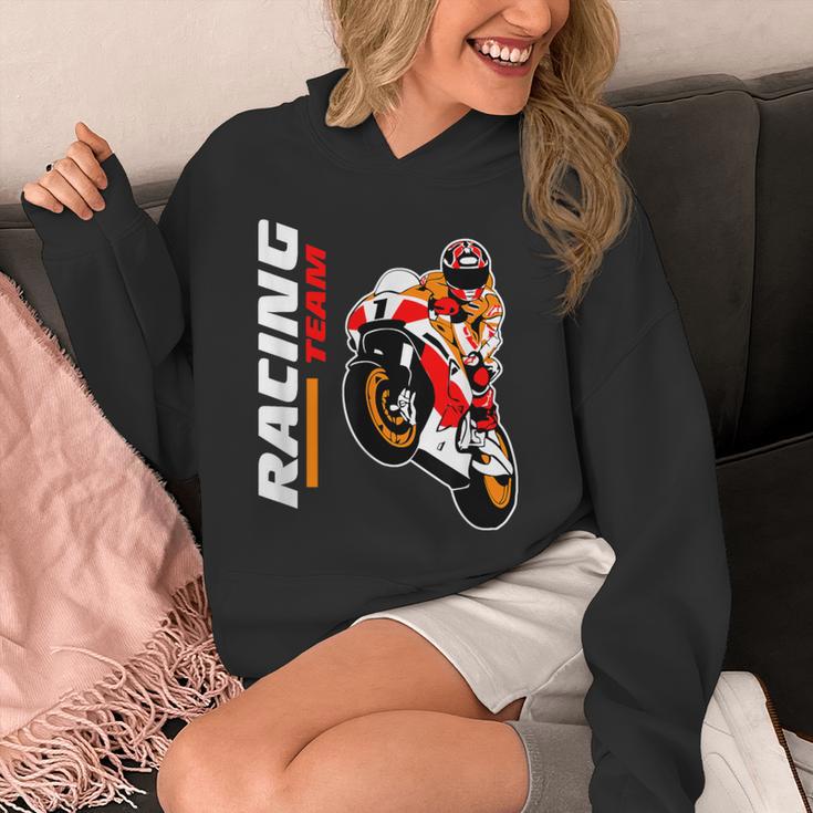 バイクレース Motorcycle Racing パーカー